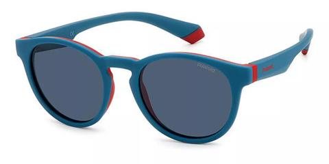 Polaroid PLD 8048/S Kids CLP/C3 Kids' Sunglasses Blue Size 45