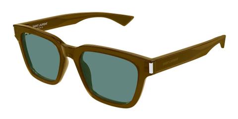 Saint Laurent SL 790 007 Men's Sunglasses Brown Size 53