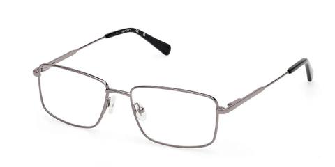 Gant GA50055 013 Men's Glasses Silver Size 56 - Private Health Rebate - Blue Light Block Available