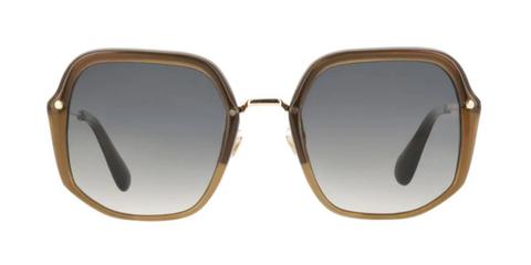 Carven CC4109S BR84 Men's Sunglasses Brown Size 53