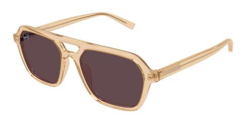 Saint Laurent SL 905 008 Men's Sunglasses Yellow Size 57