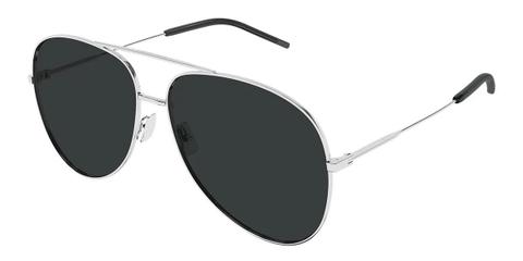 Saint Laurent SL 972 002 Women’s Sunglasses Silver Size 63