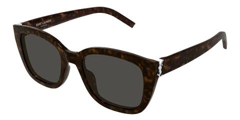 Saint Laurent SL M176 002 Women’s Sunglasses Tortoiseshell Size 53
