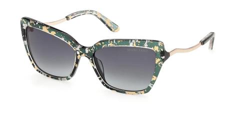 Guess GM00046 98P Women’s Sunglasses Green Size 57