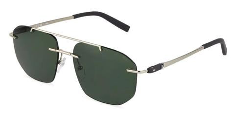 Fila SFIF11 579Y Men's Sunglasses Silver Size 58