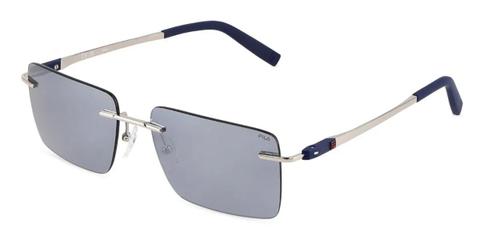 Fila SFIF12 579X Men's Sunglasses Silver Size 57