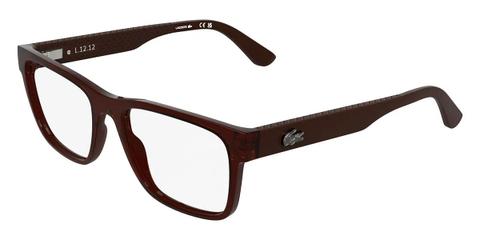 Lacoste L4026 601 Men's Glasses Clear Size 55 - Private Health Rebate - Blue Light Block Available