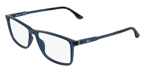 Lacoste L4028 410 Men's Glasses Blue Size 55 - Private Health Rebate - Blue Light Block Available