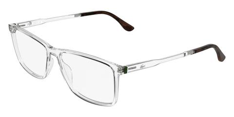 Lacoste L4028 970 Men's Glasses Clear Size 55 - Private Health Rebate - Blue Light Block Available