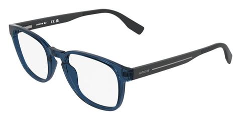 Lacoste L4029 410 Men's Glasses Blue Size 52 - Private Health Rebate - Blue Light Block Available
