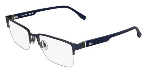 Lacoste L2326 424 Men's Glasses Blue Size 55 - Private Health Rebate - Blue Light Block Available