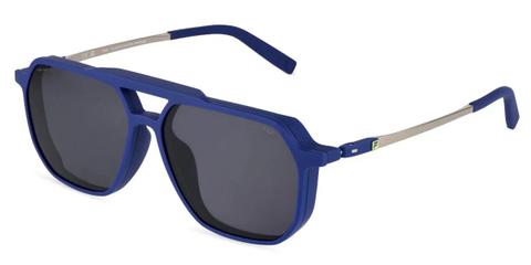 Fila UFIF22 With Clip-On R22P Men's Glasses Blue Size 56 - Private Health Rebate - Blue Light Block Available