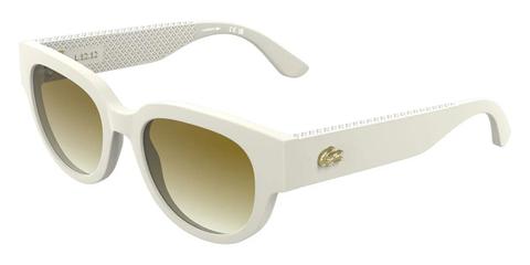 Lacoste L6108S 101 Women’s Sunglasses White Size 52