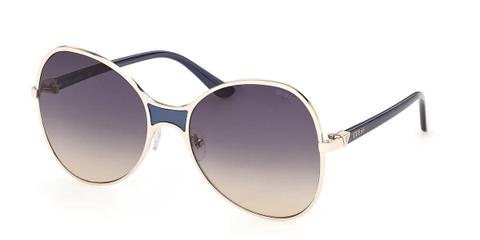 Guess GU00359 32W Women’s Sunglasses Gold Size 59