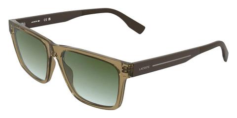 Lacoste L6100S 264 Men's Sunglasses Brown Size 57