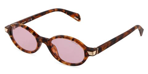 Police SPLV63 LYRA 5 02AD Women’s Sunglasses Tortoiseshell Size 50