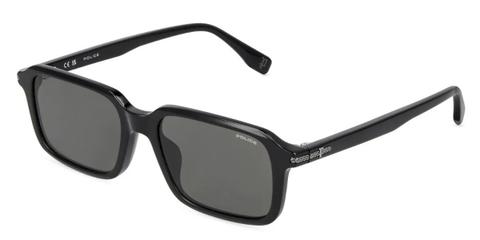 Police SPLV28 GRIND 8 0700 Men's Sunglasses Black Size 54
