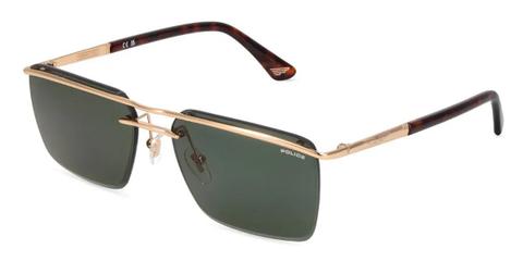 Police SPLV32 ORIGINS 65 0300 Men's Sunglasses Gold Size 60