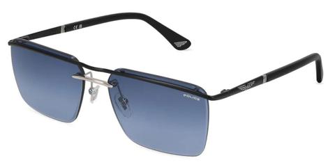 Police SPLV32 ORIGINS 65 0531 Men's Sunglasses Black Size 60