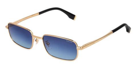 Police SPLV34 ELITE 5 0200 Men's Sunglasses Gold Size 55