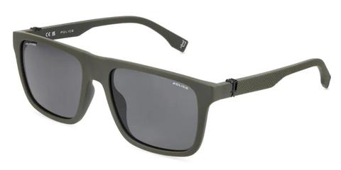 Police SPLV24 BEYOND LITE 9 B81P Men's Sunglasses Green Size 57