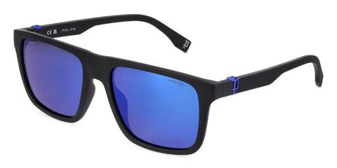 Police SPLV24 BEYOND LITE 9 U28P Men's Sunglasses Black Size 57