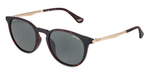 Police SPLV26 ORIGINS LITE 42 738P Men's Sunglasses Tortoiseshell Size 52