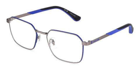 Police VK587 AERO 3 JR 0622 Kids' Glasses Silver Size 51 - Private Health Rebate - Blue Light Block Available