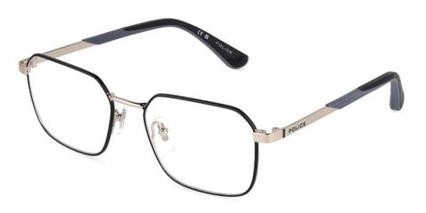 Police VK587 AERO 3 JR 0K07 Kids' Glasses Black Size 51 - Private Health Rebate - Blue Light Block Available