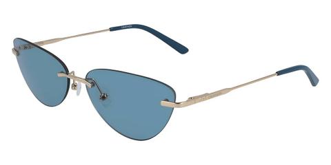 CK 19124S 430 Women’s Sunglasses Gold Size 59