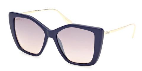 Max & Co. MO0065 90F Women’s Sunglasses Blue Size 54