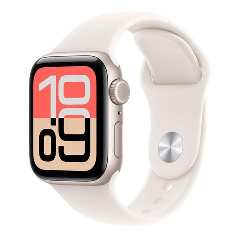 Apple Watch SE 3 40mm GPS Starlight Aluminium Case w/ Sport Band (S/M)
