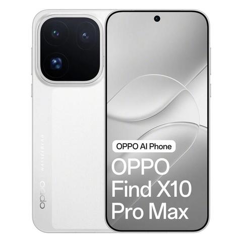 OPPO Find X10 Pro Max 5G (512GB/12GB, Launch Redeem Offer: Hasselblad Teleconverter Kit & Watch S) - Luna White