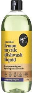 Simply Clean Dishwash Liquid Lemon Myrtle 6x1L