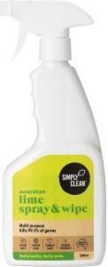 Simply Clean Spray & Wipe Lime 8x500ml