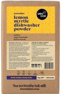 Simply Clean Dishwasher Powder Lemon Myrtle 3x5kg
