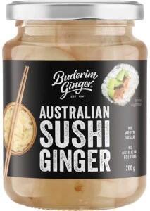 Buderim Ginger Australian Sushi Ginger 6x200g