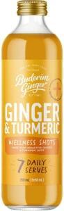 Buderim Ginger Ginger & Turmeric Wellness Shots 8x350ml