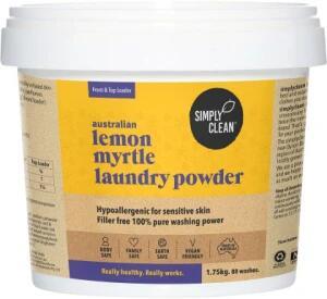 Simply Clean Laundry Powder Lemon Myrtle 4x1.75kg