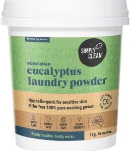 Simply Clean Laundry Powder Eucalyptus 6x1kg