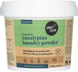 Simply Clean Laundry Powder Eucalyptus 4x1.75kg