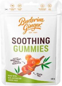 Buderim Ginger Soothing Gummies 8x130g