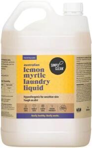 Simply Clean Laundry Liquid Lemon Myrtle 3x5L