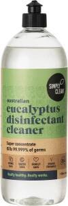 Simply Clean DisinfectantCleaner Eucalyptus 1L
