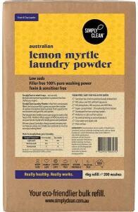 Simply Clean Laundry Powder Lemon Myrtle 4kg Box