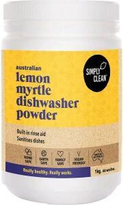 Simply Clean Dishwasher Powder Lemon Myrtle 1kg
