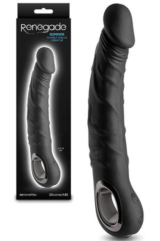 nsnovelties Renegade Rimmer 8.7" Vibrating Dildo