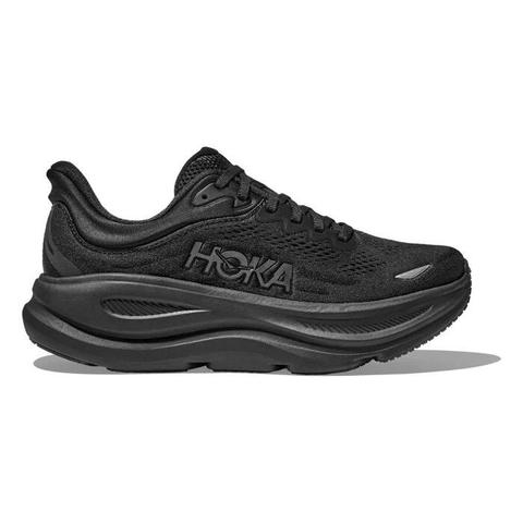 Hoka Bondi 9 - Mens Running Shoes - Black/Black