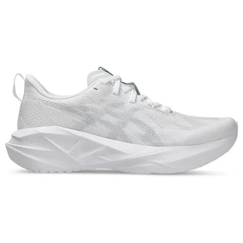 Asics NovaBlast 5 - Womens Running Shoes - White/Piedmont Grey