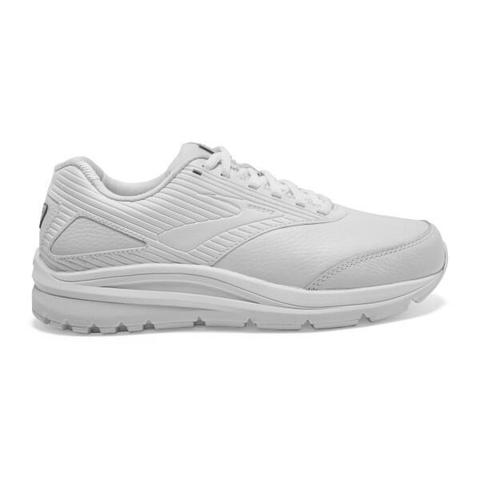Brooks Addiction Walker 2 Leather - Womens Walking Shoes - White